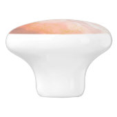 Koper, oranje en roze gedrukte keramische knobbels keramische knop (Zijkant)