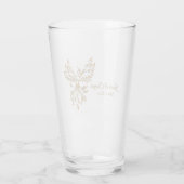 Koper Phoenix ruist op zwart Glas (Achterkant)