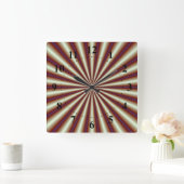 Koper Pleats wandklok (Huis)