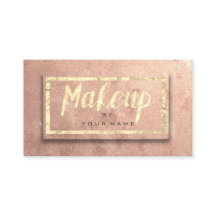 Koper Roos Gold Blush Beauty Makeup Artist Cement