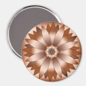 Koper Rosette Magneet (Voorkant / Achterkant)