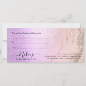 Koper roze goud glitters & paarse visagist (Achterkant)