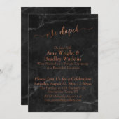 Koper script We hebben script op Black Marble Kaart (Voorkant / Achterkant)