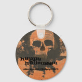 Koper Skull Sleutelhanger (Voorkant)