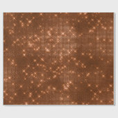 Koper Sparkly Metallic Grill Urban Abstract Cadeaupapier (Vlak)