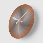 Koper Spiral Ronde Klok (Hoek)