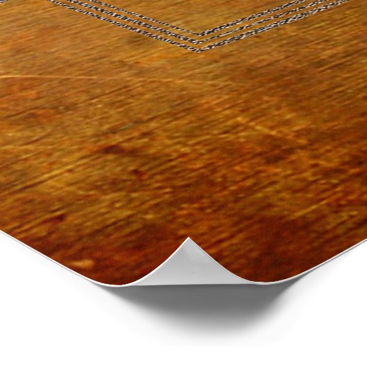 Koper Sri Yantra - Poster (Hoek)