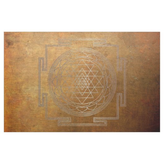 Koper Sri Yantra - Stof (Yard (91,4 cm))
