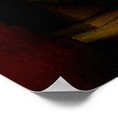 Koper Tea Kettle op Windows Poster (Hoek)