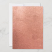 Koper Terracotta & Sage Groen Minimalistische Brui Kaart (Achterkant)