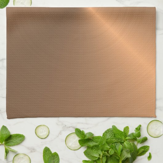 Koper Theedoek (Gevouwen)