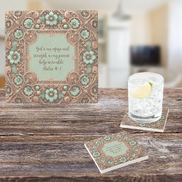 Koper Turquoise Fillaaree Lijst  Stenen Onderzetter