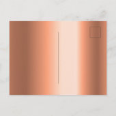 koper - uitnodiging voor baby shower burgundy flor (Achterkant)