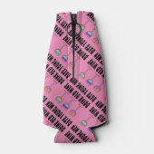 KOPER VAN DE FLES - DRINK OUDE WIJN, DATUM JONGE M FLESJESKOELER (Achterkant)