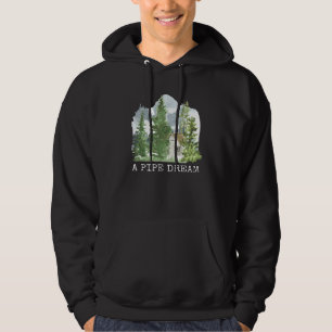 Koper van katoen A Pipe Dream Forest House Hunting Hoodie