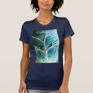 Koper verdigris leaf t-shirt