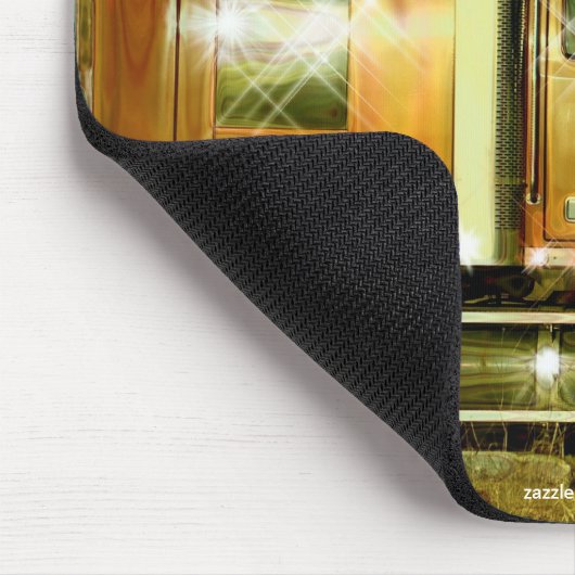 Koper Vrachtwagen Trucker Art Mousepad Muismat (Hoek)