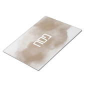 Koper Waterverf Pesach Placemat Notitieblok (Schuin)