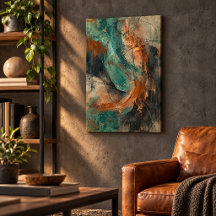 Koper Weer Canvas Print