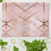 Koper X keukenhanddoek (Gevouwen)