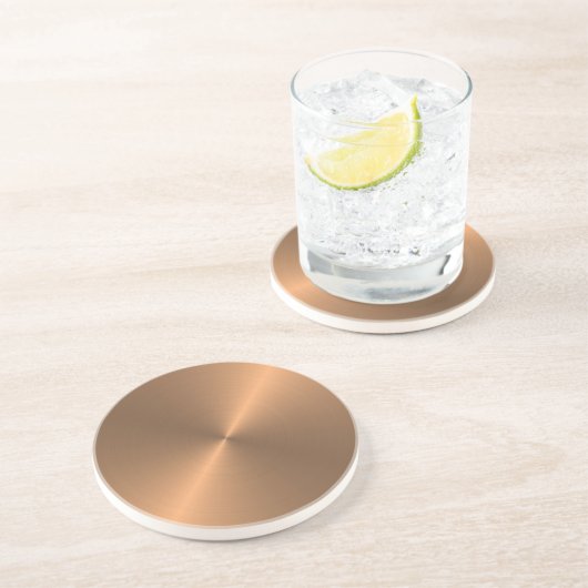 Koper Zandsteen Onderzetter (Zijkant)