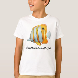 Koperband Butterfly Fish Kinder T-Shirt
