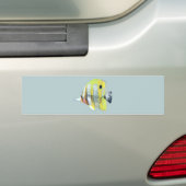 Koperbandvlinder Bumpersticker (Op auto)