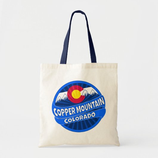 Koperberg Colorado burst canvas tas (Voorkant)