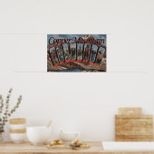 Koperberg, Colorado - grote lettertjes Poster (Keuken)