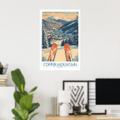 Koperberg Colorado Muur Kunst Winterberg Poster (Thuiskantoor)