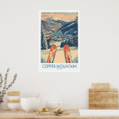 Koperberg Colorado Muur Kunst Winterberg Poster (Keuken)