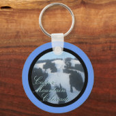 Koperberg Colorado schilderachtig sleutelhanger (Voorkant)