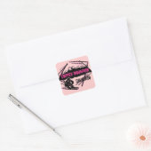 Koperberg Colorado ski roze stickers (Envelop)