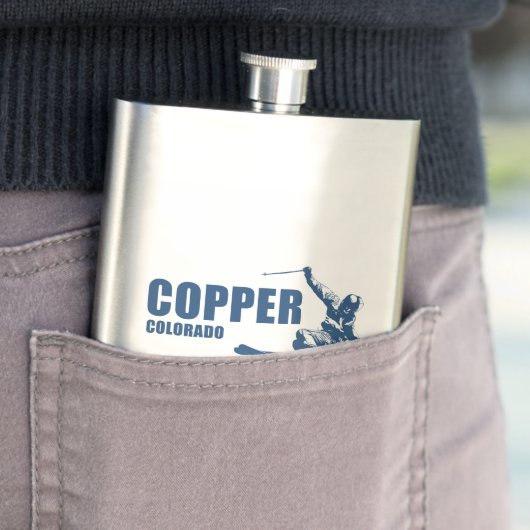 Koperberg Colorado Skier Flacon (Voorbeeld)