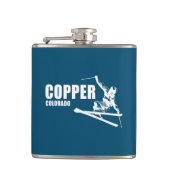 Koperberg Colorado Skier Heupfles (Voorkant)