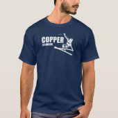 Koperberg Colorado Skier T-shirt (Voorkant)