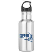 Koperberg Colorado Skier Waterfles (Voorkant)