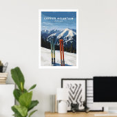 Koperberg Reisposter Colorado Berg Poster (Thuiskantoor)