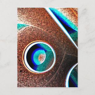 Koperblauw Briefkaart