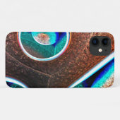 Koperblauw Case-Mate iPhone Case (Achterkant (horizontaal))