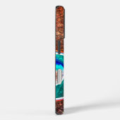 Koperblauw Case-Mate iPhone Case (Achterkant / Rechts)