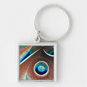 Koperblauw Sleutelhanger