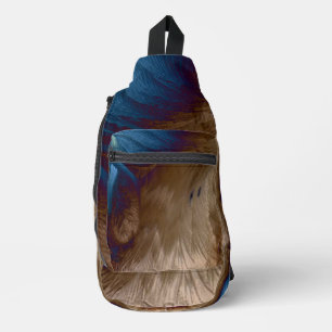 Koperblauw Sling Bag