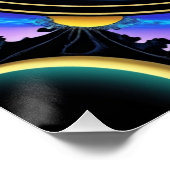 Koperbloemen Perfect Poster (Hoek)