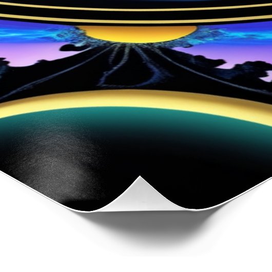 Koperbloemen Perfect Poster (Hoek)