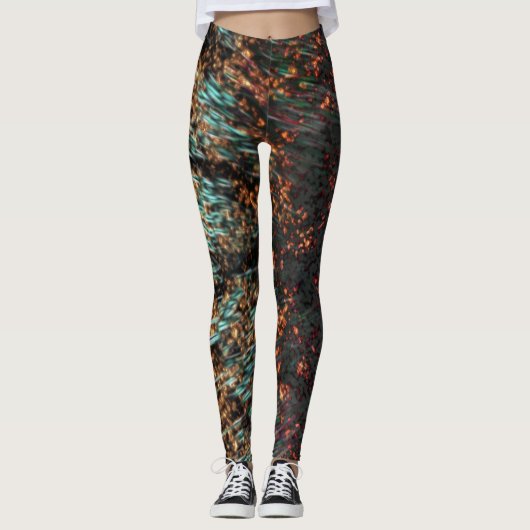 koperborealis leggings (Voorkant)