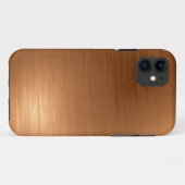 Koperborstel Look Case-Mate iPhone Case (Achterkant (horizontaal))