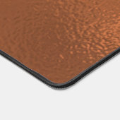 Koperbrons Shine Stijlvolle FAUX FOLIE GROOT Bureaumat (Hoek)