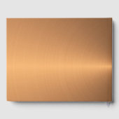 Koperbruiloft, Jubileum Event Guest Book Gastenboek (Achterkant)