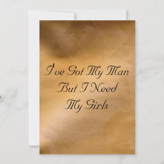 Koperbruiloft Kaart (Voorkant)